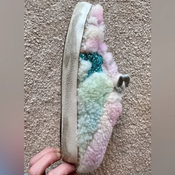 Golden Goose Super-Star Sabot Geniuine Shearling Sneakers - Picture 5 of 12